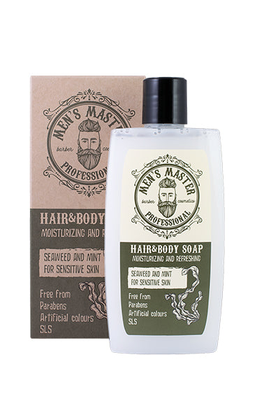 Sapun za kosu i tijelo sa morskim algama i mentom 260 ml