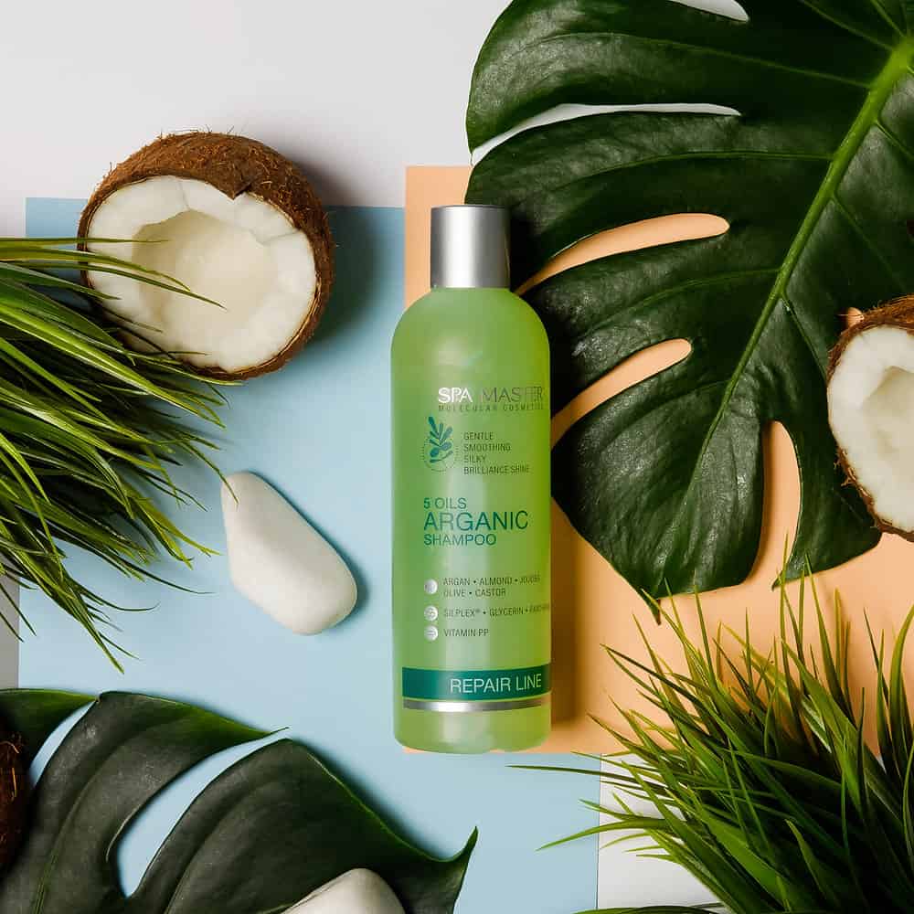 Obnavljajući Argan Oil šampon sa 5 ulja pH 5,5, 330 ml